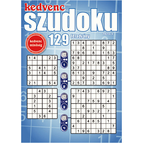 Kedvenc Szudoku 2023/1.