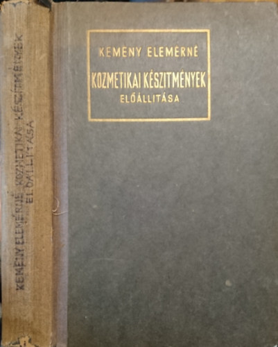 Kozmetikai k�sz�tm�nyek el��ll�t�sa