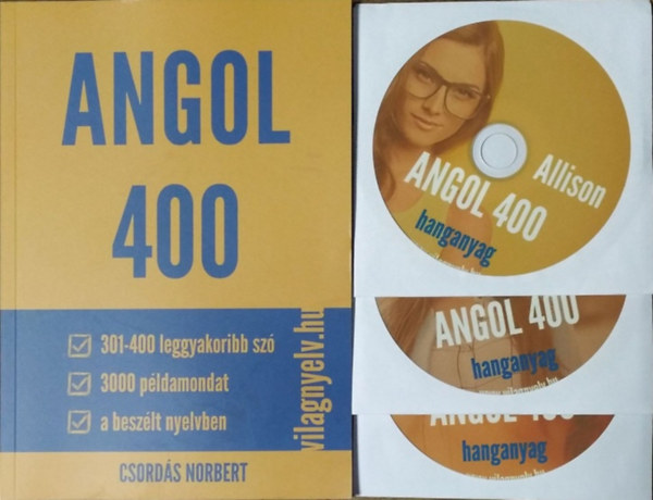 Angol 400 (301-400) + Hanganyag (3 CD)