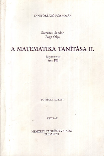 A matematika tantsa II.