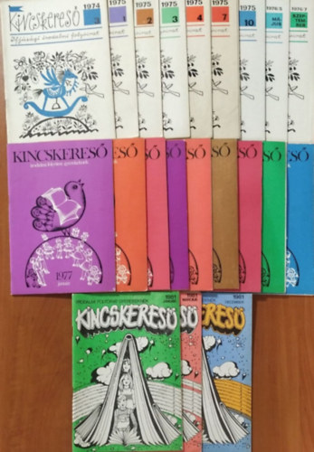 Kincskeres, 1974-1981 - 21 db szrvnyszm