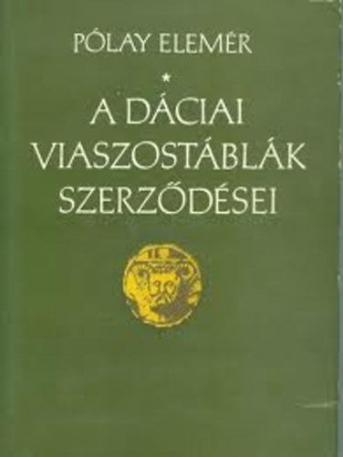 P�lay Elem�r - A d�ciai viaszost�bl�k szerz�d�sei