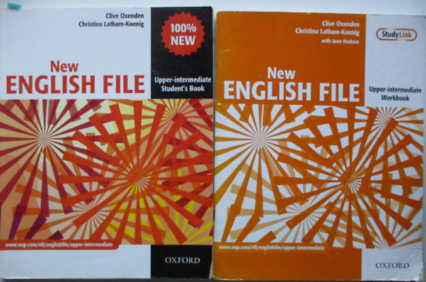 Jane Hudson Oxenden-Koenig - New English File: Upper-intermediate Munkafzet + Student's Book