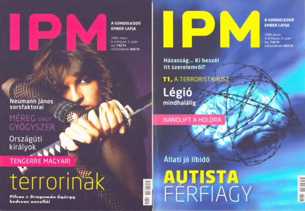 IPM - A gondolkod ember lapja 2006. mjus V. vf. 5 -6 szm
