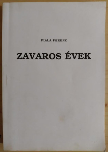 Zavaros �vek
