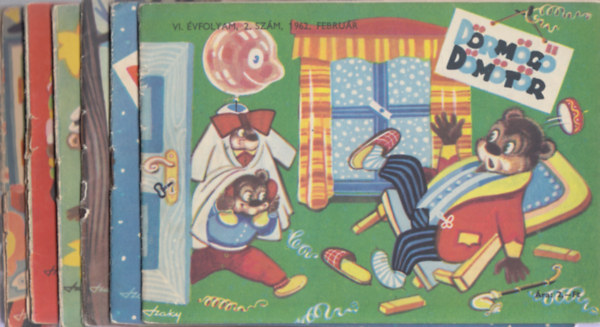 6 db. Drmg Dmtr (1962/1,2,3,8,10,11)