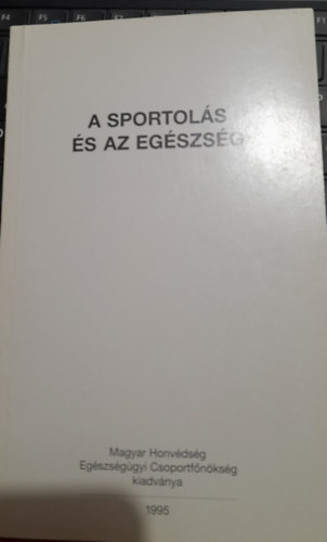 A sportols s az egszsg