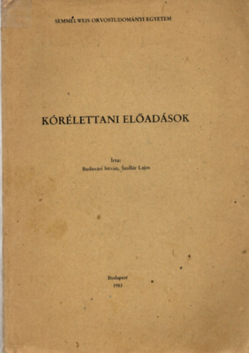 Budavri Istvn - Krlettani eladsok