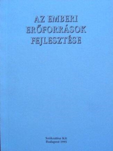 Az emberi er�forr�sok fejleszt�se