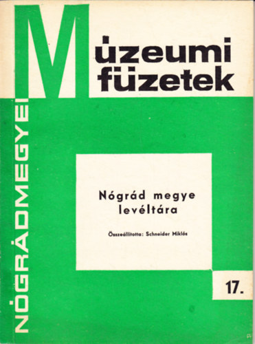 N�gr�d megye lev�lt�ra