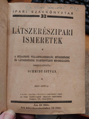 Ltszerszipari ismeretek