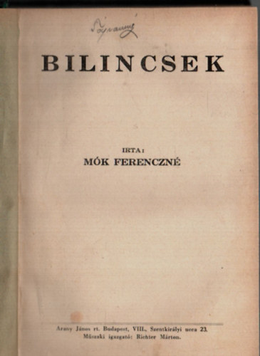 Bilincsek