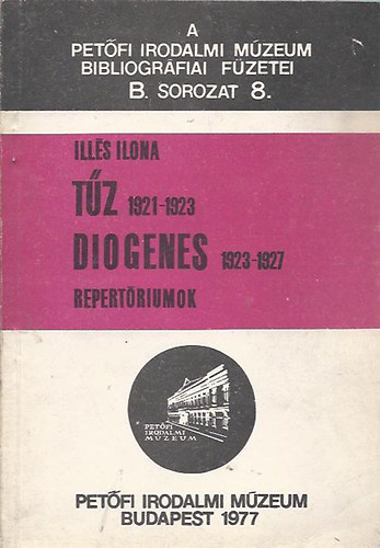 Tz (1921-1923) Diogenes (1923-1927) repertriumok
