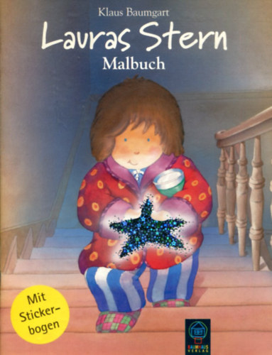 Klaus Baumgart - Lauras Stern - Malbuch (Mit Stickerbogen)