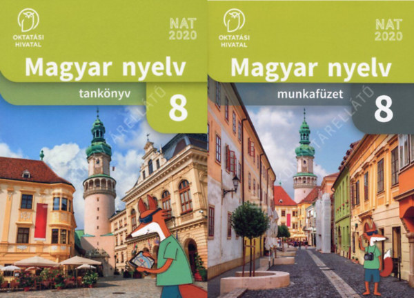Sápiné Bényei Rita - Magyar nyelv 8. tankönyv + munkafüzet