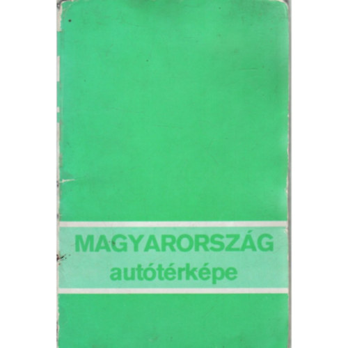Magyarorszg auttrkpe (1:500000, 1980-as)
