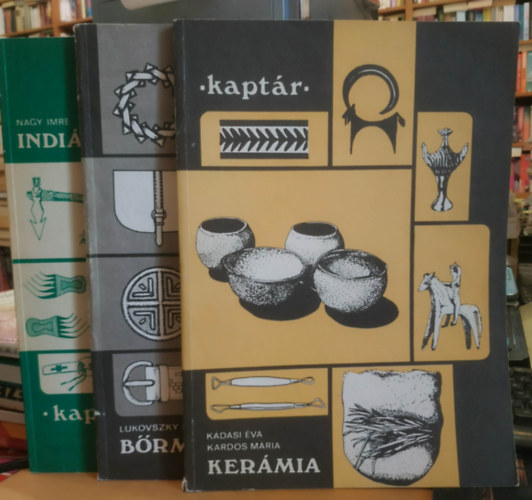 3 db Kapt�r n�prajzi k�tet: B�rm�vess�g + Indi�nok + Ker�mia