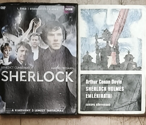A. Conan Doyle-Sherlock Holmes eml�kiratai + aj�nd�k Sherlock c. sorozat DVD-1. �vad-D�szdobozos kiad�s (3 lemez)
