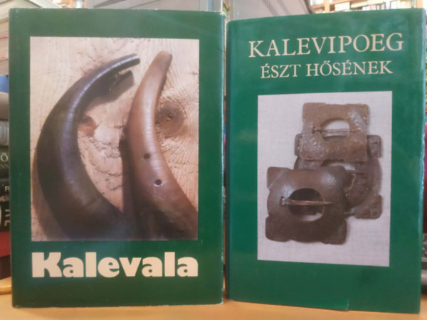 2 db Kalevala + Kalevipoeg �szt h�s�nek