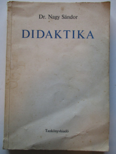 Didaktika - Tanknyvi szm: 41 009.