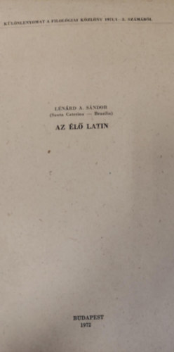 Az l latin