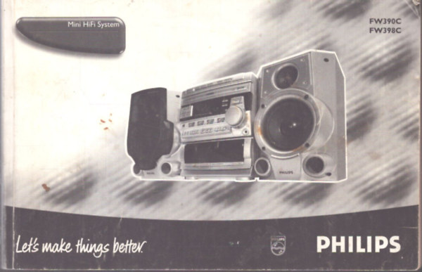 Philips FW390C, FW398C haszn�lati utas�t�s