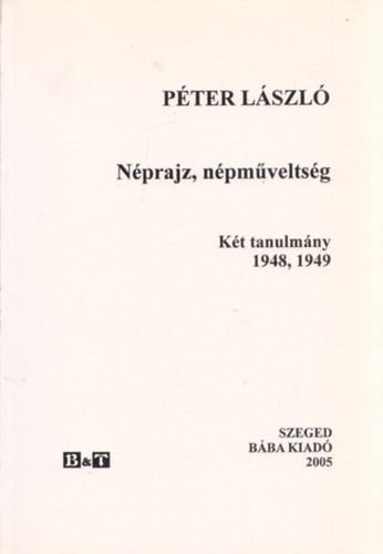 Nprajz, npmveltsg (kt tanulmny 1948, 1949)