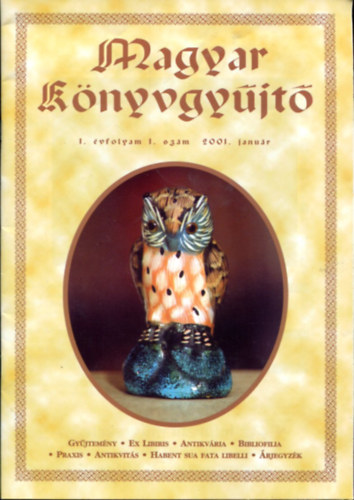 Magyar knyvgyjt I. vf. 1. szm (2001.janur)