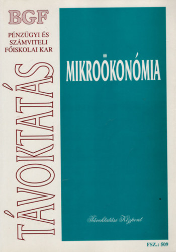 Mikrokonmia 1-2. ktet