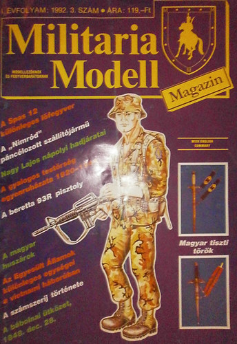 Rzsavlgyi Lszl  (szerk.) - Militaria Modell 1992 I. vfolyam 3. szm