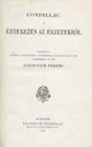 rtekezs az rzetekrl (Filozfiai rk Tra)