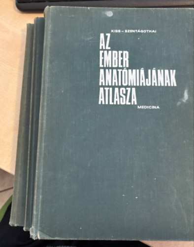 Kiss-Szentgothai - Az ember anatmijnak atlasza I-III.