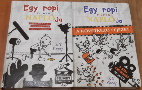 Egy ropi filmes naplja Greg Heffley meghdtja a vilgot + Egy ropi filmes naplja A kvetkez fejezet