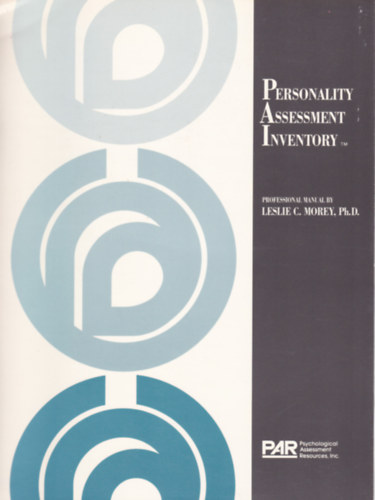 THE PERSONALITY ASSESSMENT INVENTORY