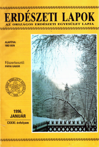Erdszeti Lapok 1996-1997 (2 teljes vfolyam)