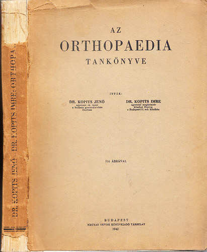 Az orthopaedia tanknyve