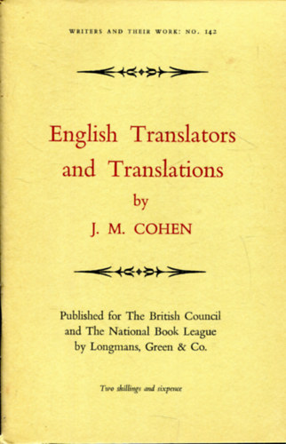 English Translators and Translations