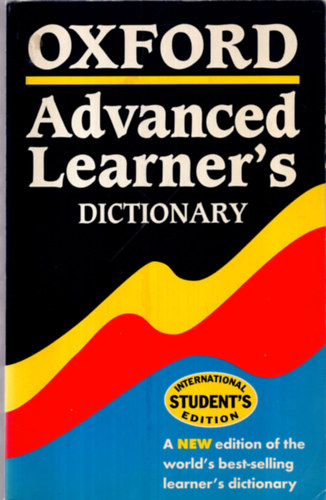Oxford advanced learner's dictionary (international student's edition)