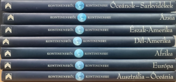 Nemerknyi Antal  (szerk.) - Kontinensrl kontinensre 1-7.  - CD Mellklettel ( 7 ktet )