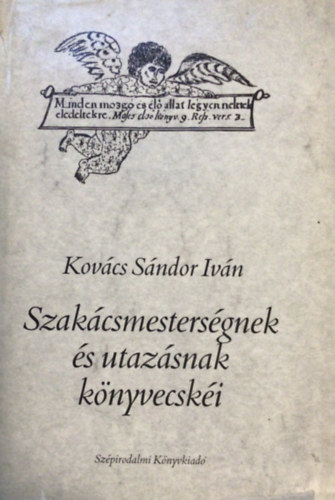 Szak�csmesters�gnek �s utaz�snak k�nyvecsk�i