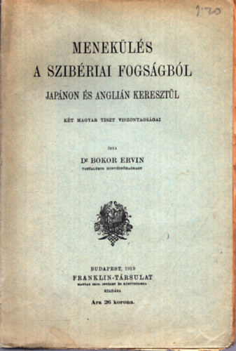 Menekls a szibriai fogsgbl