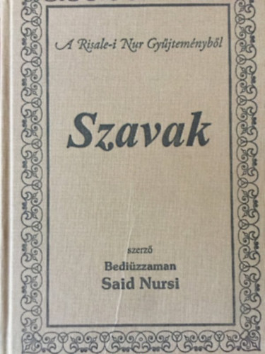 Szavak (Risale-i Nur Gyjtemny)