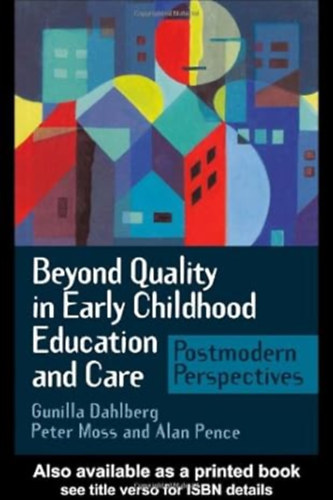 Beyond Quality in Early Childhood Education and Care - Languages of Evaluation