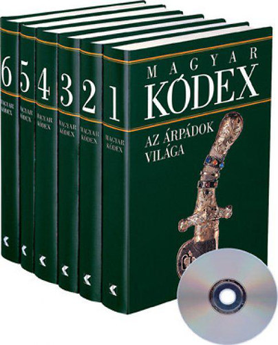 Magyar Kdex 1-6. (I-VI.)- CD mellklettel