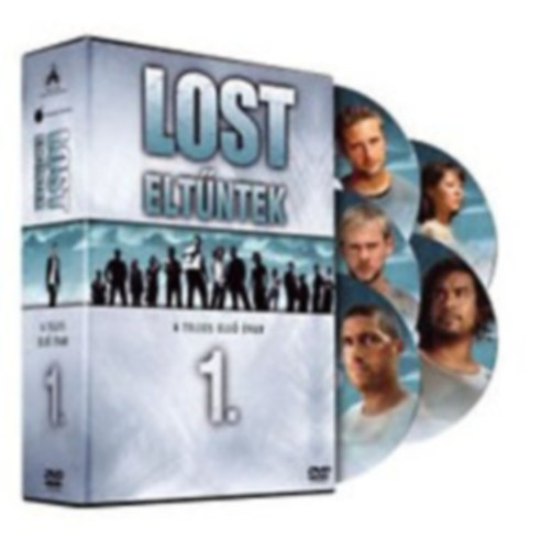 Lost - Elt�ntek - 1. �vad (5db DVD lemez)