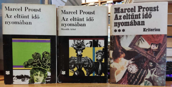 Marcel Proust - Az eltnt id nyomban I-III.: Swann + Bimbz lnyok rnykban + Guermantes-k