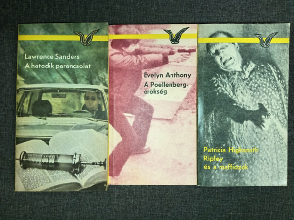 A hatodik parancsolat + A Poellenberg-�r�ks�g + Ripley �s a maffi�z�k  (3db Albatrosz krimi)