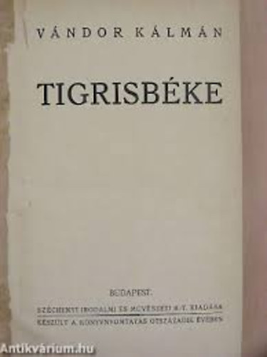 Tigrisbke