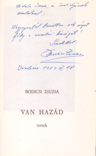 Van hazd - versek