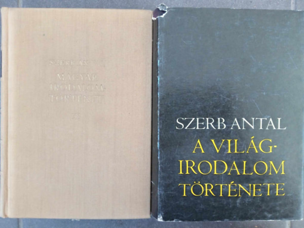 A vilgirodalom trtnete + Magyar irodalomtrtnet (2 db)